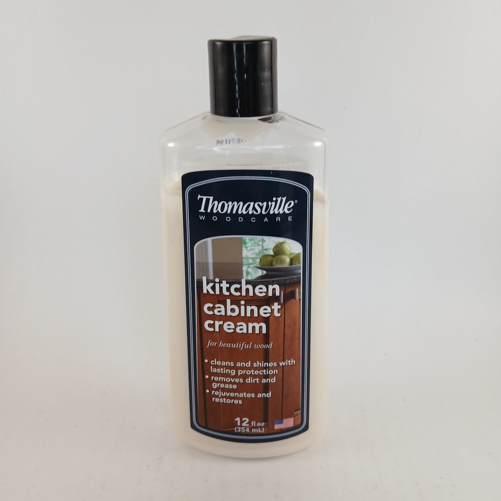 THOMASVILLE Woodcare Furniture Cream Cleans & Polishes 12 fl. oz 90% Full
